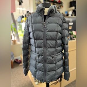 SOLD!    Rizal Down puffer jacket, Mink Collar,  Large